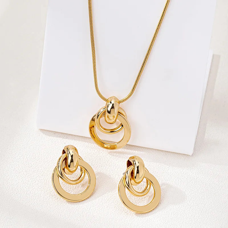 Conjunto Vintage Geométrico